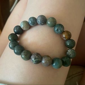 Beaded Gemstone Bracelet.